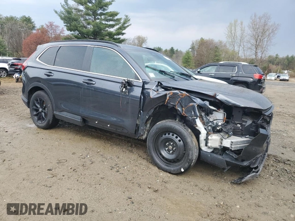 2023 Honda CR-V Sport with VIN 7FARS6H56PE019088, listed as a Copart auction lot 53965205 with 8,153 mi miles and Non Repairable. Bid and sale history available at DreamBid. Image 4.