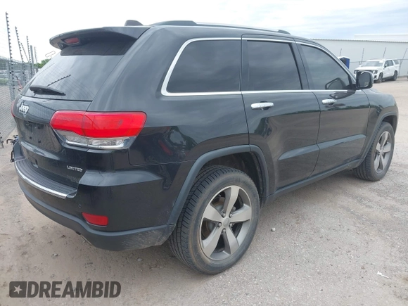 2016 Jeep Grand Cherokee Limited z VIN 1C4RJFBGXGC416941, wystawiony jako IAAI lot #42100653 z przebiegiem 152 559 mil mil oraz . Historia ofert i sprzedaży dostępna na DreamBid. Obrazek 4.