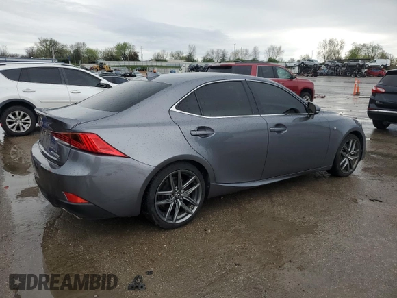 2017 Lexus IS 300 with VIN JTHCM1D21H5021648, listed as a Copart auction lot 51673075 with 117,235 mi miles and Clean title. Bid and sale history available at DreamBid. Image 3.