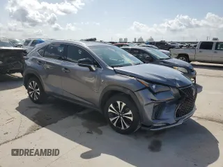 2019 Lexus NX 300 with VIN JTJBARBZ4K2203564, listed as a Copart auction lot 61621605 with 117,065 mi miles and Salvage title. Bid and sale history available at DreamBid. Image 4.
