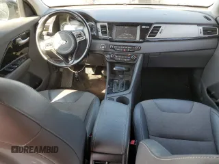 2017 Kia Niro Touring Launch Edition with VIN KNDCC3LC2H5101597, listed as a Copart auction lot 43208055 with 79,930 mi miles and Salvage Title. Bid and sale history available at carsss.com. Image 8.