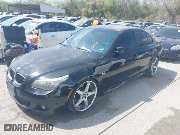 2008 BMW 5 Series 550i with VIN WBANW53548CT50425, listed as a IAAI auction lot 41886236 with 137,315 mi miles. Bid and sale history available at carsss.com. Image 2.