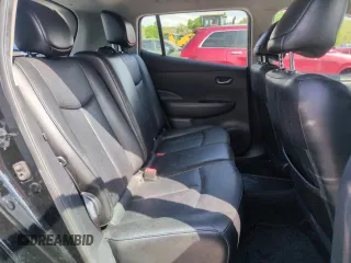 2015 Nissan LEAF SL with VIN 1N4AZ0CP1FC332321, listed as a Copart auction lot 59808425 with 54,744 mi miles and Salvage title. Bid and sale history available at DreamBid. Image 10.