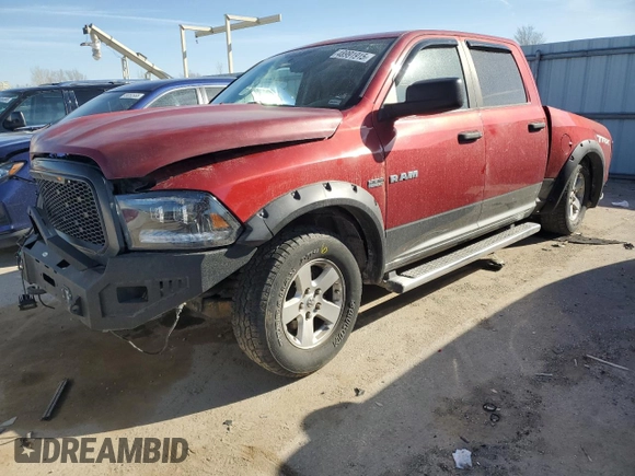 2009 Dodge 1500 TRX with VIN 1D3HB13T89S754295, listed as a Copart auction lot 48991915 with 227,431 mi miles and Salvage title. Bid and sale history available at DreamBid. Image 1.