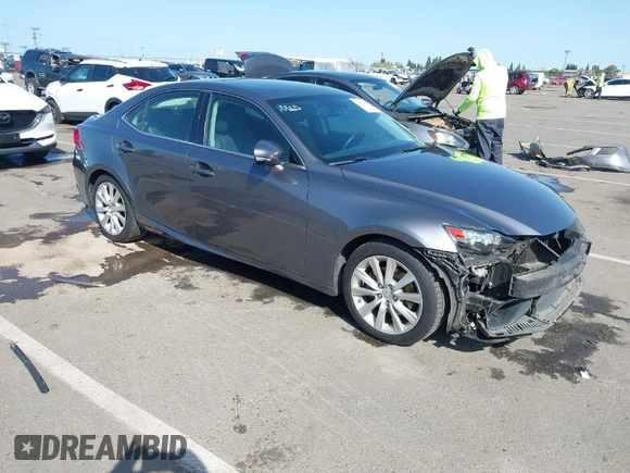 2015 Lexus IS 250 z VIN JTHBF1D26F5060951, wystawiony jako IAAI lot #41980465 z przebiegiem 82 594 mil mil oraz . Historia ofert i sprzedaży dostępna na DreamBid. Obrazek 1.