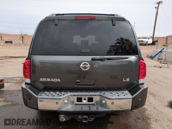 2006 Nissan Armada LE z VIN 5N1AA08B36N724277, wystawiony jako Copart lot #52824475 z przebiegiem 198 892 mil mil oraz Szkoda całkowita • Salvage title. Historia ofert i sprzedaży dostępna na DreamBid. Obrazek 6.