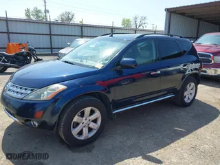 2006 Nissan Murano SL with VIN JN8AZ08T96W423677, listed as a IAAI auction lot 41932157 with 224,087 mi miles. Bid and sale history available at carsss.com. Image 15.