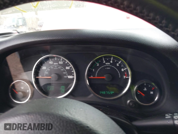2015 Jeep Wrangler Unlimited Sahara with VIN 1C4BJWEG3FL590491, listed as a IAAI auction lot 41642219 with 148,759 mi miles. Bid and sale history available at carsss.com. Image 7.