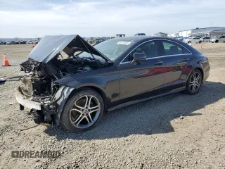 2015 Mercedes-Benz CLS-Class CLS 400 with VIN WDDLJ6FB8FA153420, listed as a Copart auction lot 45514955 with 108,299 mi miles and Salvage Title. Bid and sale history available at carsss.com. Image 1.