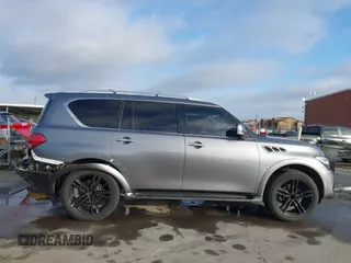 2015 Infiniti QX80 with VIN JN8AZ2NF9F9573216, listed as a IAAI auction lot 41774534 with 171,650 mi miles and . Bid and sale history available at DreamBid. Image 13.