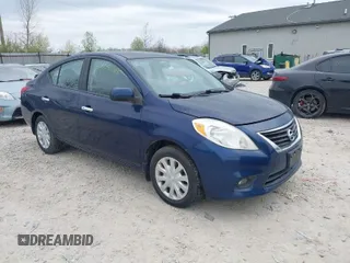 2012 Nissan Versa SV with VIN 3N1CN7AP9CL943971, listed as a IAAI auction lot 42008568 with 105,423 mi miles. Bid and sale history available at carsss.com. Image 1.