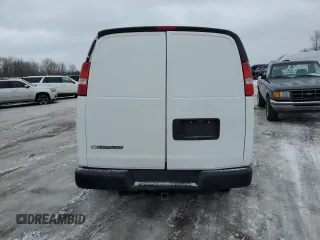 2019 Chevrolet Express Cargo Van with VIN 1GCWGAFGXK1313599, listed as a Copart auction lot 42170245 with 161,298 mi miles and Clean Title. Bid and sale history available at carsss.com. Image 6.