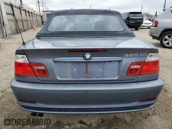 2002 BMW 3 Series 325Ci z VIN WBABS33442PG83768, wystawiony jako Copart lot #54301055 z przebiegiem 171 131 mil mil oraz Szkoda całkowita • Salvage title. Historia ofert i sprzedaży dostępna na DreamBid. Obrazek 6.