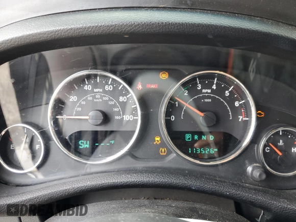 2017 Jeep Wrangler Unlimited Sport with VIN 1C4BJWDG3HL738241, listed as a Copart auction lot 60310865 with 113,526 mi miles and Salvage title. Bid and sale history available at DreamBid. Image 9.
