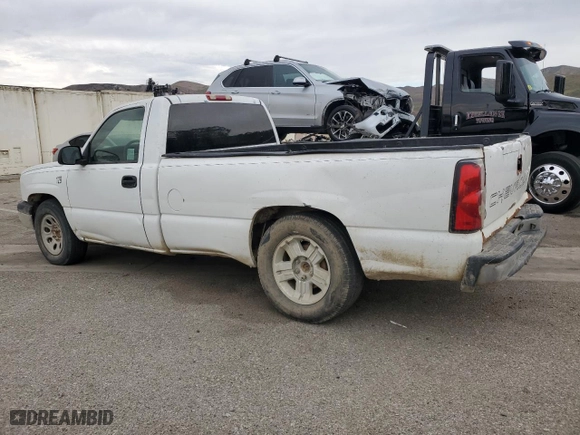 2005 Chevrolet Silverado 1500 Work Truck with VIN 1GCEC14V05Z203725, listed as a Copart auction lot 65658654 with 0 mi miles and Non Repairable. Bid and sale history available at carsss.com. Image 2.