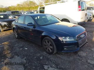 2010 Audi A4 2.0T Premium with VIN WAUBFAFL8AN047048, listed as a IAAI auction lot 42038295 with 70,002 mi miles. Bid and sale history available at carsss.com. Image 1.
