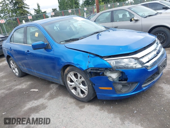 2012 Ford Fusion SE with VIN 3FAHP0HA7CR440092, listed as a IAAI auction lot 42431929 with 117,686 mi miles and . Bid and sale history available at DreamBid. Image 1.