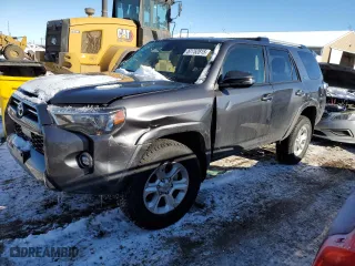 2023 Toyota 4Runner SR5 Premium with VIN JTENU5JR0P6185450, listed as a Copart auction lot 87752815 with 32,941 mi miles and Salvage Title. Bid and sale history available at carsss.com. Image 1.