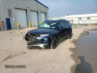 2022 Chevrolet TrailBlazer LT with VIN KL79MPS27NB006017, listed as a Copart auction lot 59941984 with 37,844 mi miles and Salvage Title. Bid and sale history available at DreamBid. Image 12.