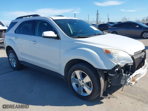 2013 Chevrolet Equinox LT with VIN 2GNFLPE35D6108602, listed as a IAAI auction lot 41649645 with 129,042 mi miles. Bid and sale history available at carsss.com. Image 1.