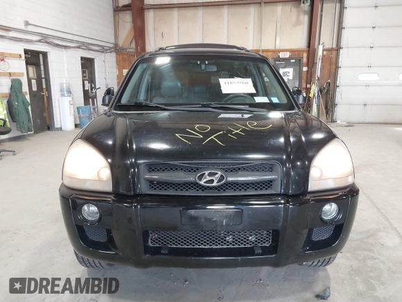 2006 Hyundai Tucson GLS with VIN KM8JN72D96U294798, listed as a IAAI auction lot 41853560 with 113,277 mi miles and . Bid and sale history available at DreamBid. Image 6.