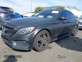 2016 Mercedes-Benz C 450 AMG with VIN 55SWF6EBXGU141867, listed as a IAAI auction lot 41596461 with 126,565 mi miles and . Bid and sale history available at carsss.com. Image 18.