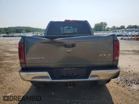 2006 Dodge 2500 SLT z VIN 3D7KS28C26G131938, wystawiony jako Copart lot #61466185 z przebiegiem 80 601 mil mil oraz Nie do naprawy • Non repairable. Historia ofert i sprzedaży dostępna na DreamBid. Obrazek 6.