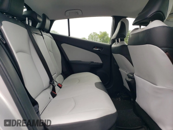 2020 Toyota Prius LE with VIN JTDL9RFU3L3017587, listed as a Copart auction lot 55431755 with 61,507 mi miles and Salvage Title. Bid and sale history available at DreamBid. Image 10.