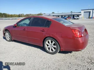 2008 Nissan Maxima 3.5 SL with VIN 1N4BA41E18C821910, listed as a Copart auction lot 77450814 with 109,061 mi miles and Salvage Title. Bid and sale history available at carsss.com. Image 2.