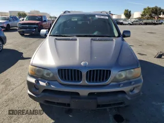 2005 BMW X5 3.0i with VIN 5UXFA13565LY01976, listed as a Copart auction lot 76867354 with 162,119 mi miles and Salvage Title. Bid and sale history available at carsss.com. Image 5.