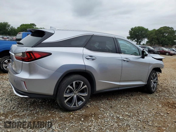 2022 Lexus RX 350L with VIN JTJHZKEA2N2027733, listed as a Copart auction lot 55650235 with 29,422 mi miles and Salvage title. Bid and sale history available at DreamBid. Image 3.