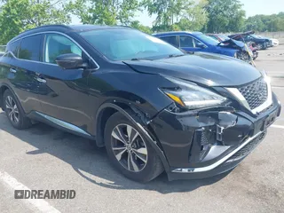2019 Nissan Murano SV with VIN 5N1AZ2MS6KN129332, listed as a IAAI auction lot 42470489 with 68,937 mi miles and . Bid and sale history available at DreamBid. Image 1.