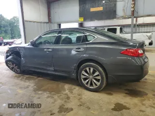 2013 Infiniti M with VIN JN1BY1AR3DM603157, listed as a Copart auction lot 73196754 with 77,332 mi miles and Salvage Title. Bid and sale history available at DreamBid. Image 2.