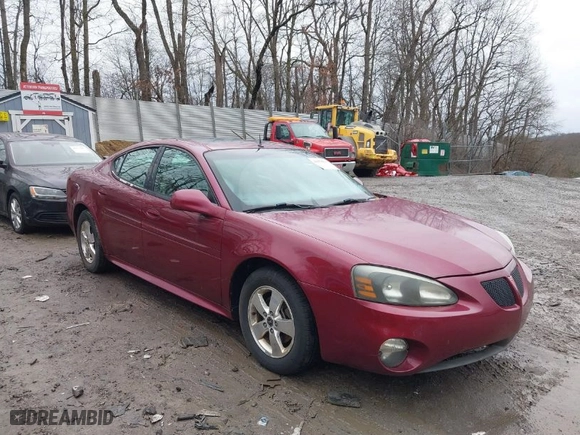 2005 Pontiac Grand Prix GT with VIN 2G2WS522851236850, listed as a IAAI auction lot 41650823 with 145,303 mi miles. Bid and sale history available at carsss.com. Image 1.