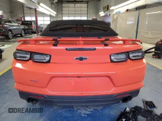 2020 Chevrolet Camaro 1LT with VIN 1G1FB3DX4L0145505, listed as a Copart auction lot 41335665 with 48,739 mi miles and Salvage Title. Bid and sale history available at carsss.com. Image 6.