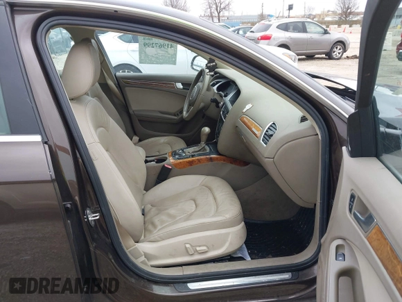 2011 Audi A4 Premium Plus с VIN WAUFFAFL6BA097375, выставлен на аукционе IAAI как лот 41967299 с пробегом 107 499 миль миль и . История ставок и продаж доступна на DreamBid. Изображение 5.