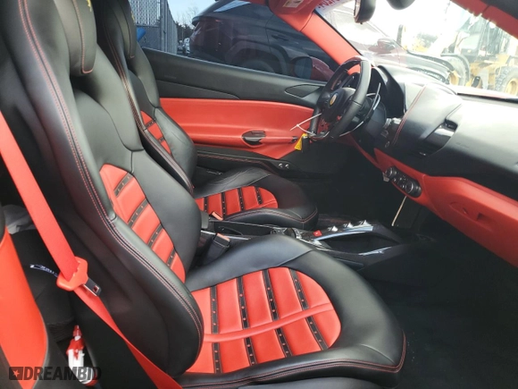 2017 Ferrari 488 Spider with VIN ZFF80AMA6H0228173, listed as a Copart auction lot 77401204 with NaN miles and Clean Title. Bid and sale history available at carsss.com. Image 10.