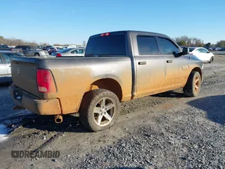 2018 Ram 1500 Express with VIN 3C6RR7KT7JG265063, listed as a IAAI auction lot 41388930 with 152,905 mi miles and . Bid and sale history available at DreamBid. Image 4.