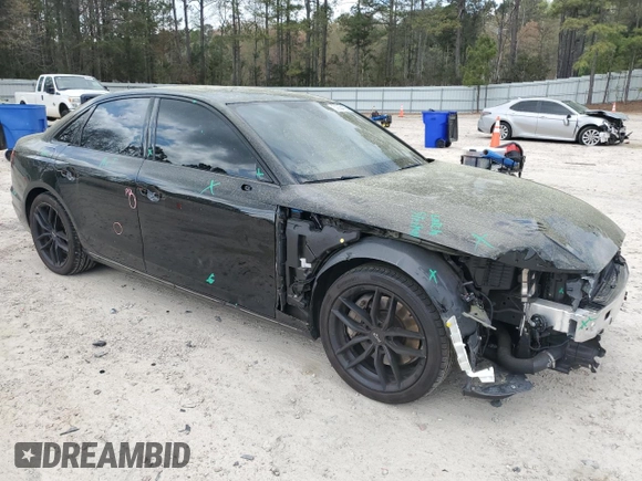 2021 Audi A4 S line Premium Plus with VIN WAUEAAF43MN002480, listed as a Copart auction lot 50834195 with 31,183 mi miles and Salvage Title. Bid and sale history available at DreamBid. Image 4.