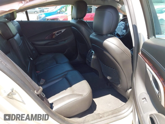 2013 Buick LaCrosse Premium 1 с VIN 1G4GF5G34DF208553, выставлен на аукционе IAAI как лот 42388274 с пробегом 173 736 миль миль и . История ставок и продаж доступна на DreamBid. Изображение 8.