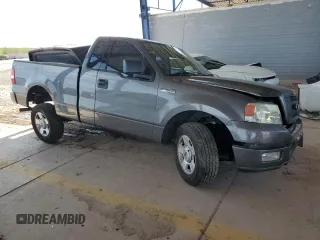 2004 Ford F-150 XL with VIN 1FTRF12W34NB05234, listed as a Copart auction lot 52430945 with 0 mi miles and Salvage Title. Bid and sale history available at carsss.com. Image 4.