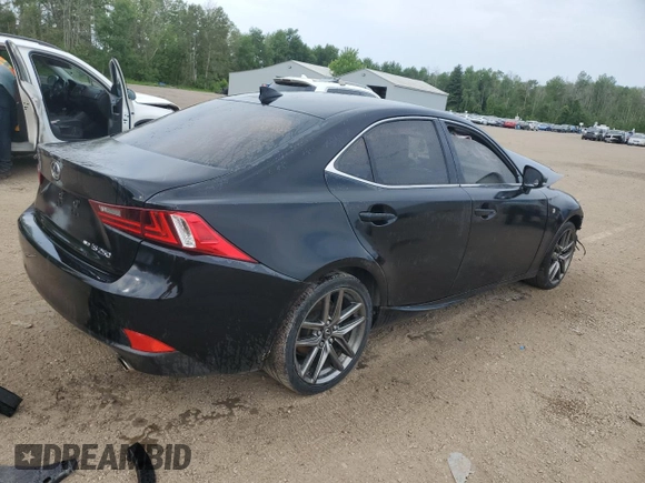 2014 Lexus IS 250 z VIN JTHCF1D25E5007029, wystawiony jako Copart lot #58652445 z przebiegiem 232 832 mil mil oraz Szkoda całkowita • Salvage title. Historia ofert i sprzedaży dostępna na DreamBid. Obrazek 3.