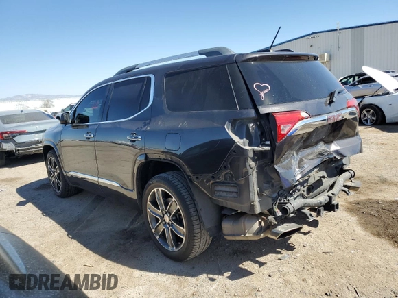 2017 GMC Acadia Denali with VIN 1GKKNPLS6HZ221033, listed as a Copart auction lot 46335095 with 168,972 mi miles and Salvage Title. Bid and sale history available at DreamBid. Image 2.