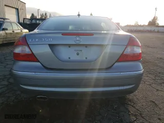 2009 Mercedes-Benz CLK-Class 3.5L with VIN WDBTJ56H89F263205, listed as a Copart auction lot 84412654 with 0 mi miles and Salvage Title. Bid and sale history available at carsss.com. Image 6.