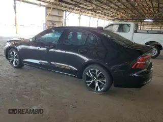 2024 Volvo S60 Core Dark Theme with VIN 7JRL12FK1RG324997, listed as a Copart auction lot 64224614 with 981 mi miles and Salvage Title. Bid and sale history available at carsss.com. Image 2.