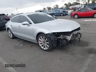 2013 Audi A7 3.0 Premium Plus with VIN WAUYGAFC7DN076830, listed as a IAAI auction lot 41447727 with 107,517 mi miles. Bid and sale history available at carsss.com. Image 1.