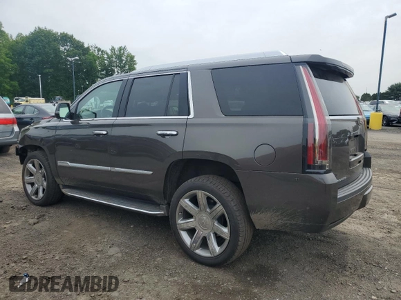 2020 Cadillac Escalade Luxury with VIN 1GYS4BKJ2LR101971, listed as a Copart auction lot 58312245 with 58,069 mi miles and Salvage title. Bid and sale history available at DreamBid. Image 2.