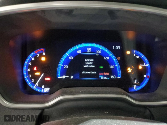 2022 Toyota Corolla Hatchback XSE with VIN JTNC4MBE1N3161735, listed as a Copart auction lot 79820364 with 48,914 mi miles and Salvage Title. Bid and sale history available at carsss.com. Image 9.
