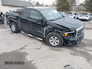 2016 GMC Canyon 4WD SLE with VIN 1GTH6BE30G1388545, listed as a IAAI auction lot 41741212 with 116,972 mi miles. Bid and sale history available at carsss.com. Image 1.