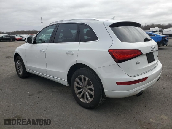 2015 Audi Q5 Premium with VIN WA1CFAFP2FA074099, listed as a Copart auction lot 48796685 with 102,880 mi miles and Salvage Title. Bid and sale history available at carsss.com. Image 2.